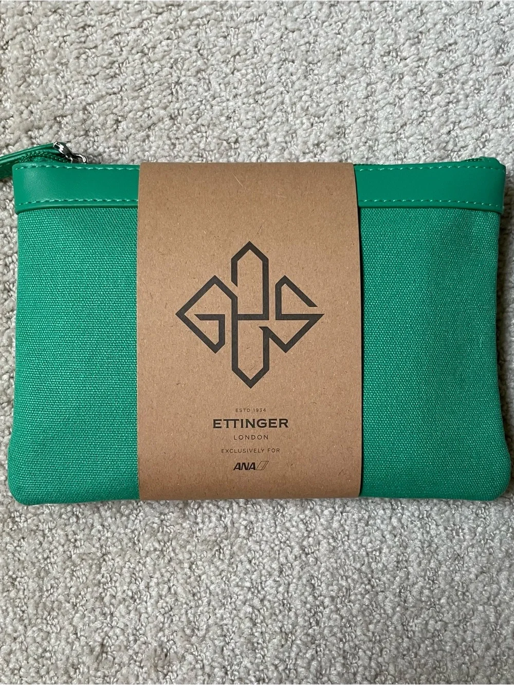 Ettinger London Green Travel Pouch